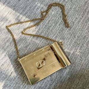 Gold Dior Bag